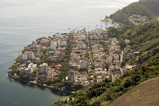 urca - rio de janeiro guanabara bay residential structure urca - fotografias e filmes do acervo