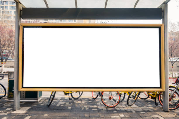istock Bus Stop Advertisement Mockup Urban City Environment China Asia 950604300