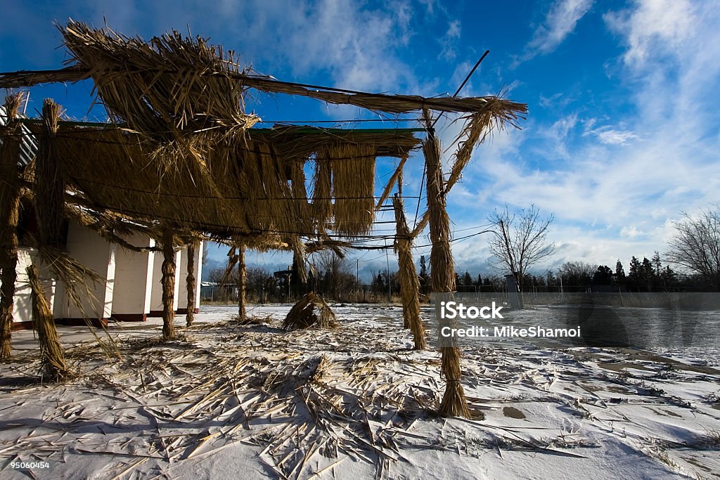 Paisaje de invierno. (Зимний пейзаж. - Foto de stock de Azul libre de derechos