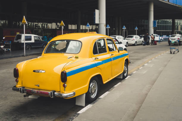 istock The Indian yellow taxi 950604550