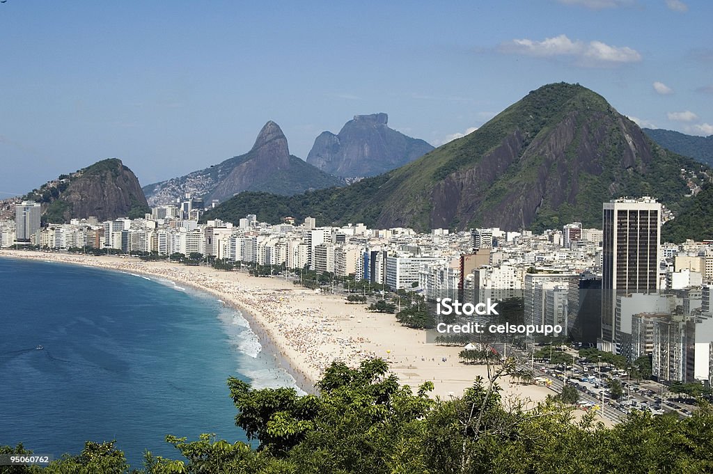 Copacabana - Foto stock royalty-free di Acqua