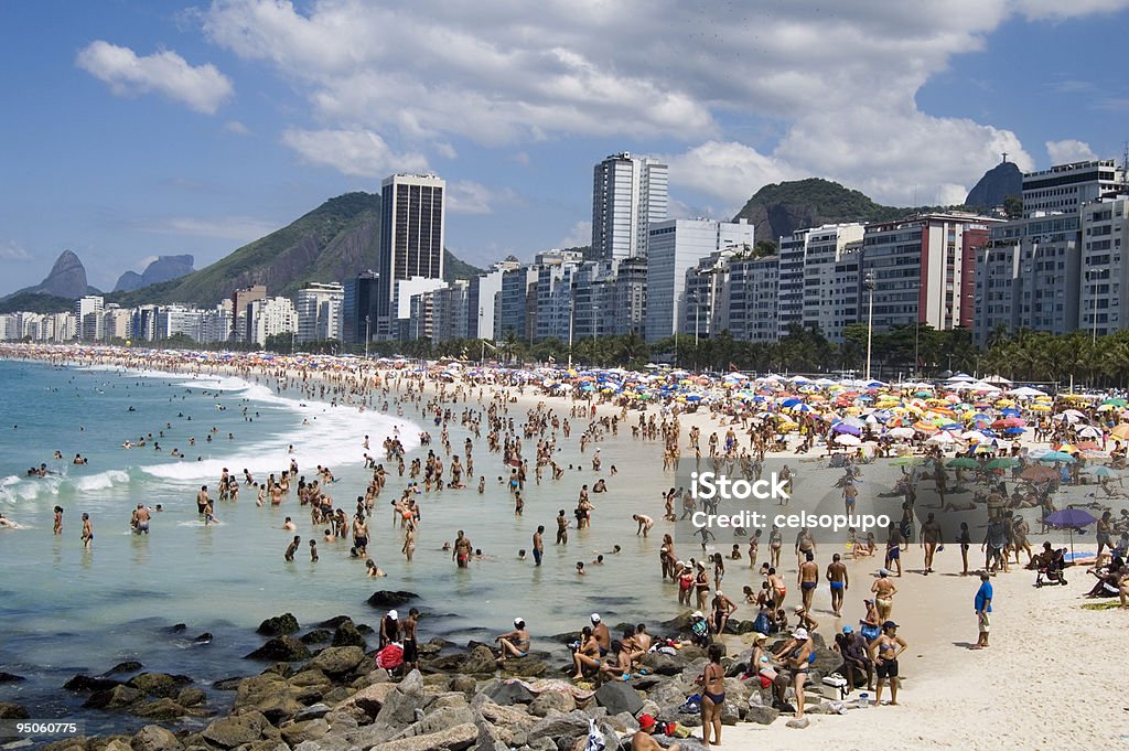 Copacabana - Foto stock royalty-free di Acqua