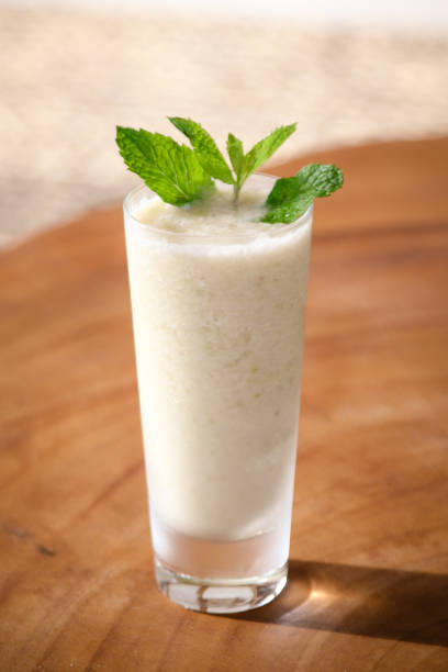 istock White smoothie with Coconut and Aloe 950610006