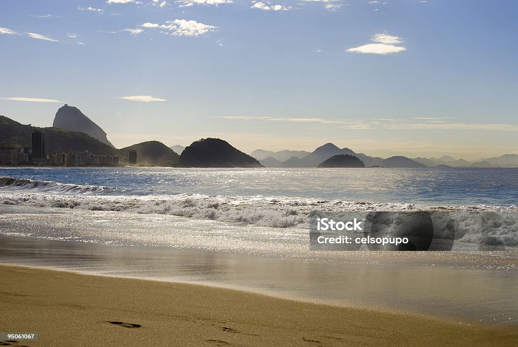 Copacabana Beach - Lizenzfrei Brasilien Stock-Foto