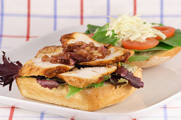 istock Gourmet sandwich lunch 95061321