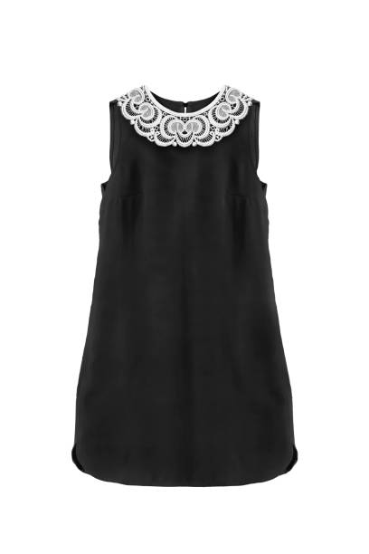 Black dress isolated