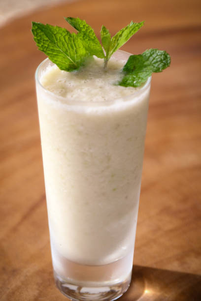 istock White smoothie with Coconut and Aloe 950614458
