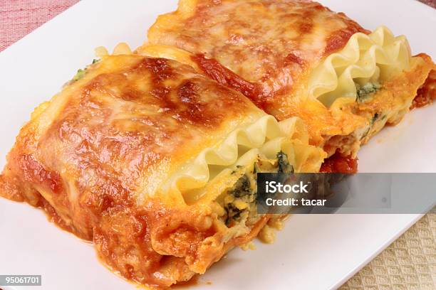 Italian Lasagna Rolls Stock Photo - Download Image Now - Color Image, Cooked, Cooking