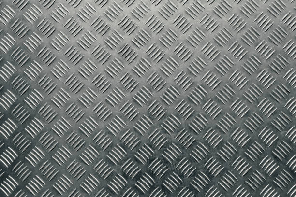 istock Background of metal with repetitive patten 950618316