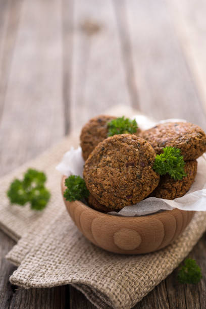 istock Buckwheat patties with parsley 950618352