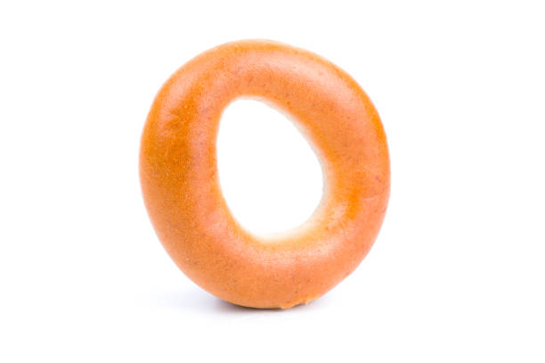 istock One tasty bagel isolated on a white background 950618856