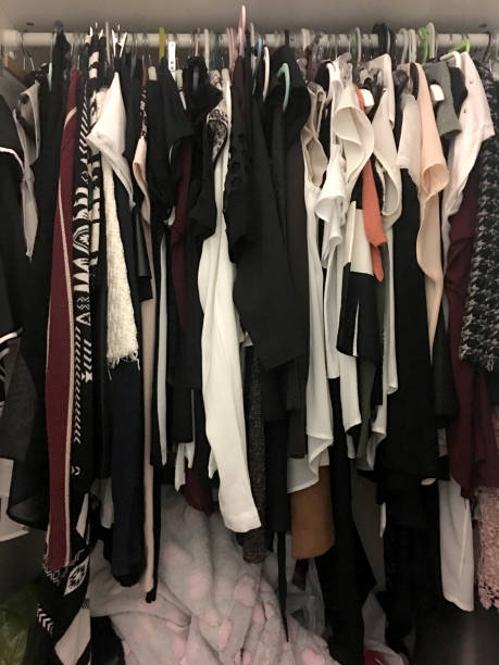 istock Wardrobe Full Of Clothes 950627546