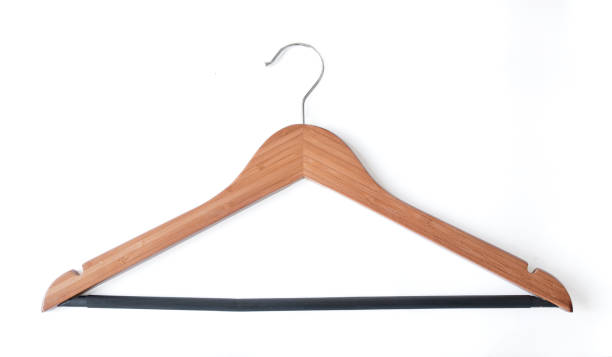 istock Clothes hanger isolated on white background 950638026