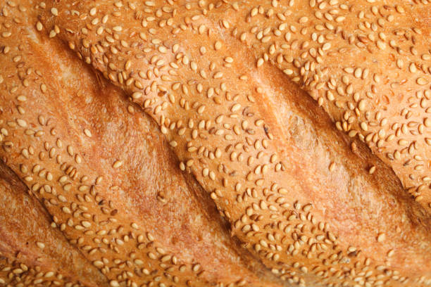 istock Fresh baked bread with sesame seeds 950645876