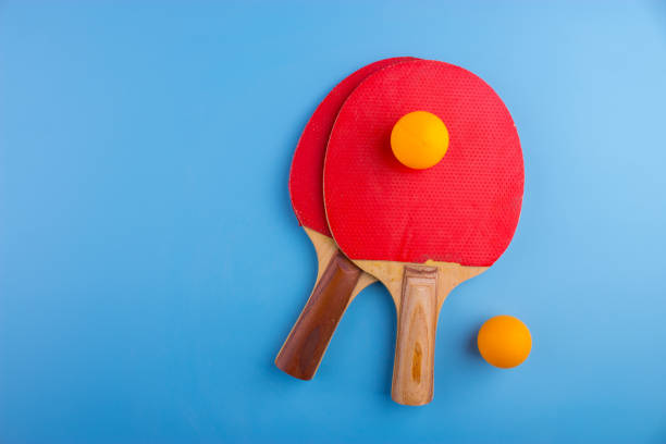 istock Table tennis rackets and balls 950646138