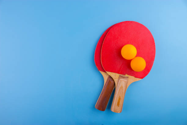 istock Table tennis rackets and balls 950646174