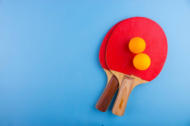 istock Table tennis rackets and balls 950646176