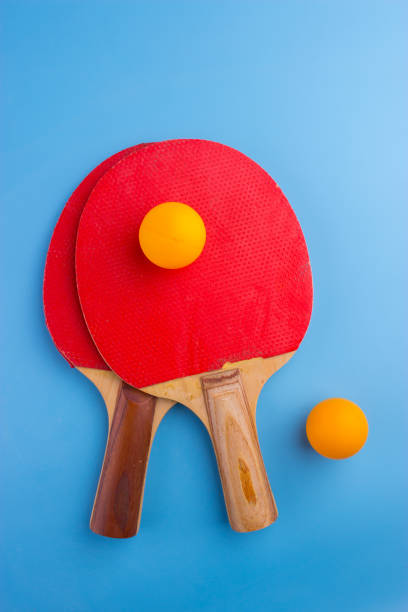 Table tennis rackets and balls