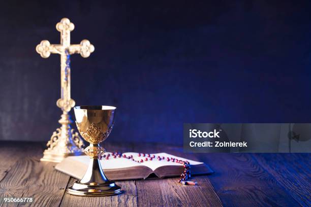 Holy Communion Stock Photo - Download Image Now - Catholicism, Religious Mass, Communion