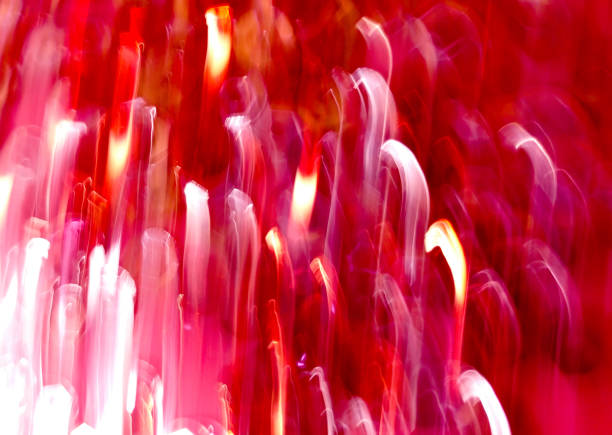istock Valentine's Day Light waves dancing around the atmosphere. 950669102