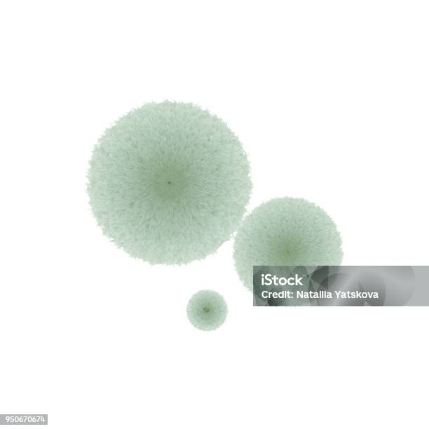 Green Mold Fluffy Thread Stock Illustration - Download Image Now - Fungal Mold, Vector, Spore