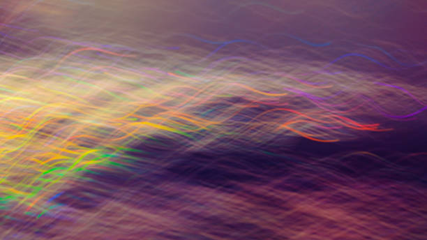 istock Lightwaves in beautiful colors dancing in the atmosphere. 950670934