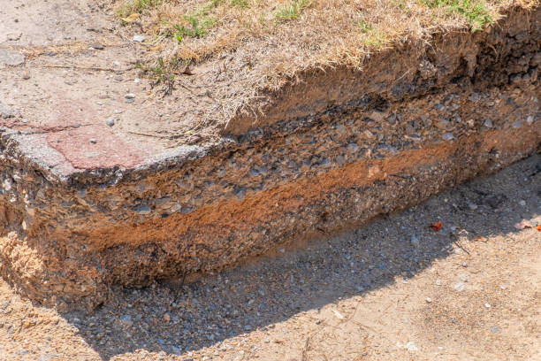istock layer of soil and road before repairing 950679376