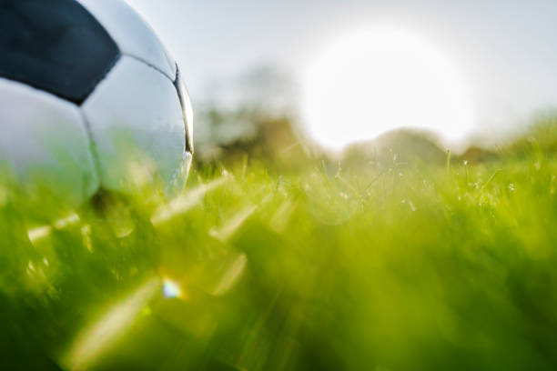 istock Football in the sunset 950679428