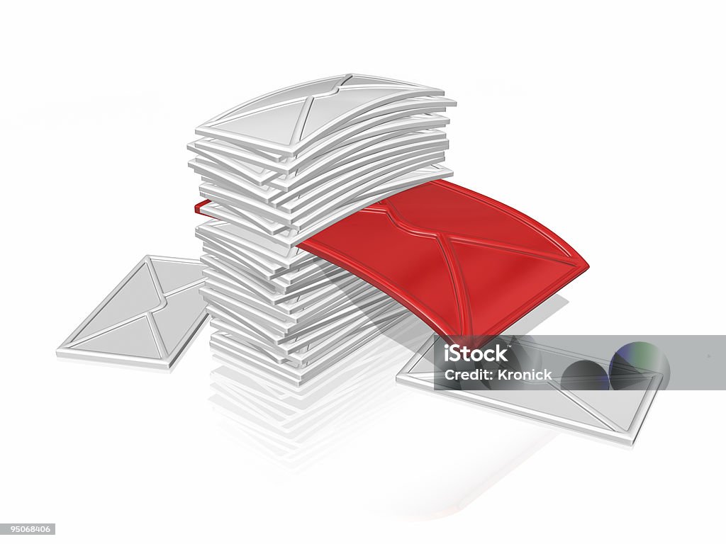 envelope Amontoamento - Foto de stock de Abstrato royalty-free