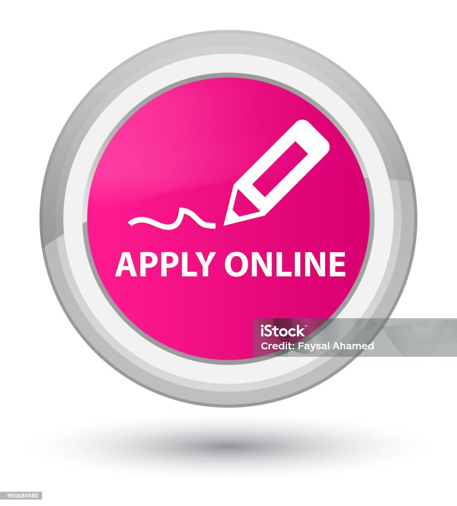 Pink Apply Now Apply Online Prime Pink Round Button Stock Illustration - Download ...