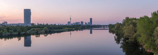 istock Panorama of Vienna (Austria) near river Danube 950695580