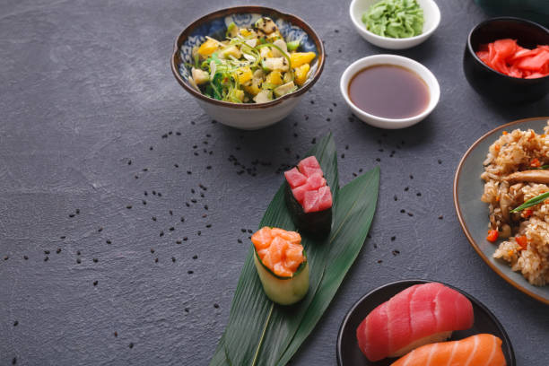istock Japanese style food, restaurant serving 950698344