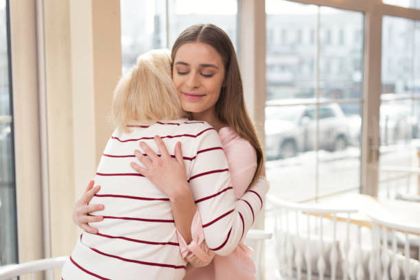 istock Loving girl hugging her granny 950703154