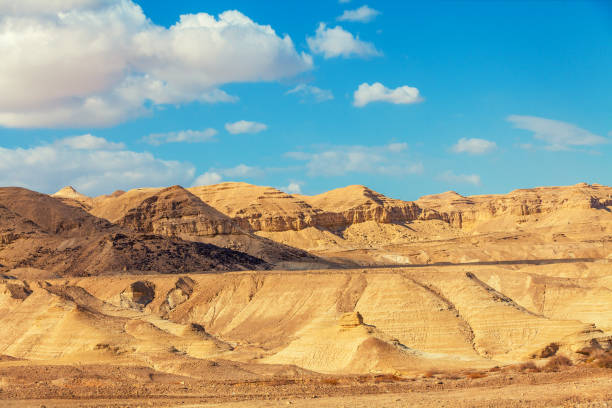 istock Mountains against blue sky. Negev desert, Israel 950713558