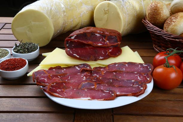 istock Pastrami, Basturma, Beef, Condiment, Delicatessen 950719316