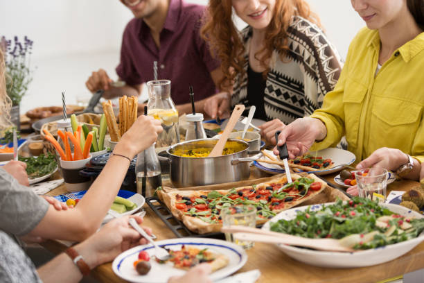 istock Party with vegan food 950720296