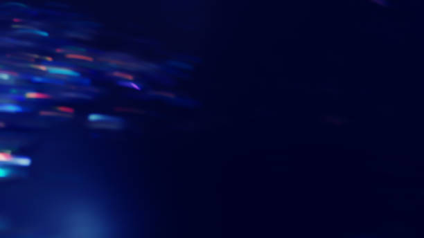 istock Blue EDM Dance Bokeh Lights in many various, bright, and pretty colors. 950735560