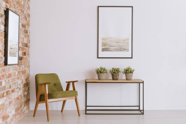 istock Vintage living room with armchair 950746768