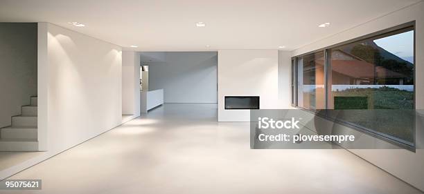 Modern House Stock Photo - Download Image Now - Living Room, No People, Domestic Room
