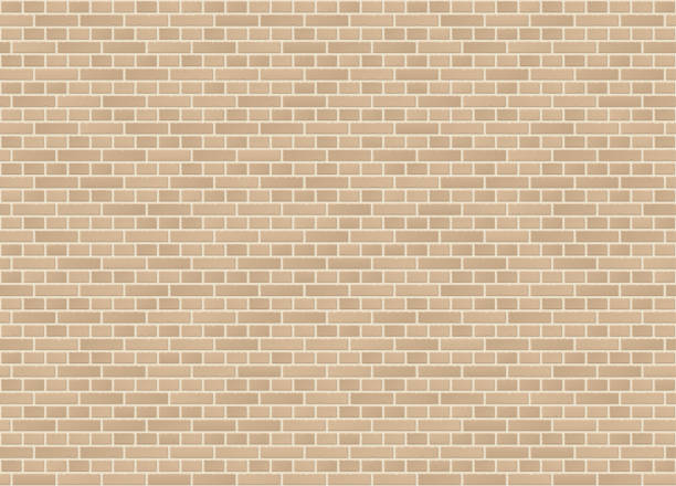 ilustrações, clipart, desenhos animados e ícones de textura de parede vetor perfeita ligação transversal inglês arenito tijolo - brick