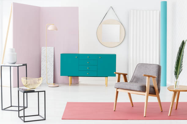 istock Cabinet, armchair and tables 950763372