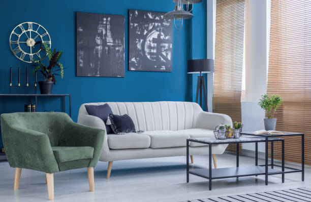istock Colorful living room interior 950767626
