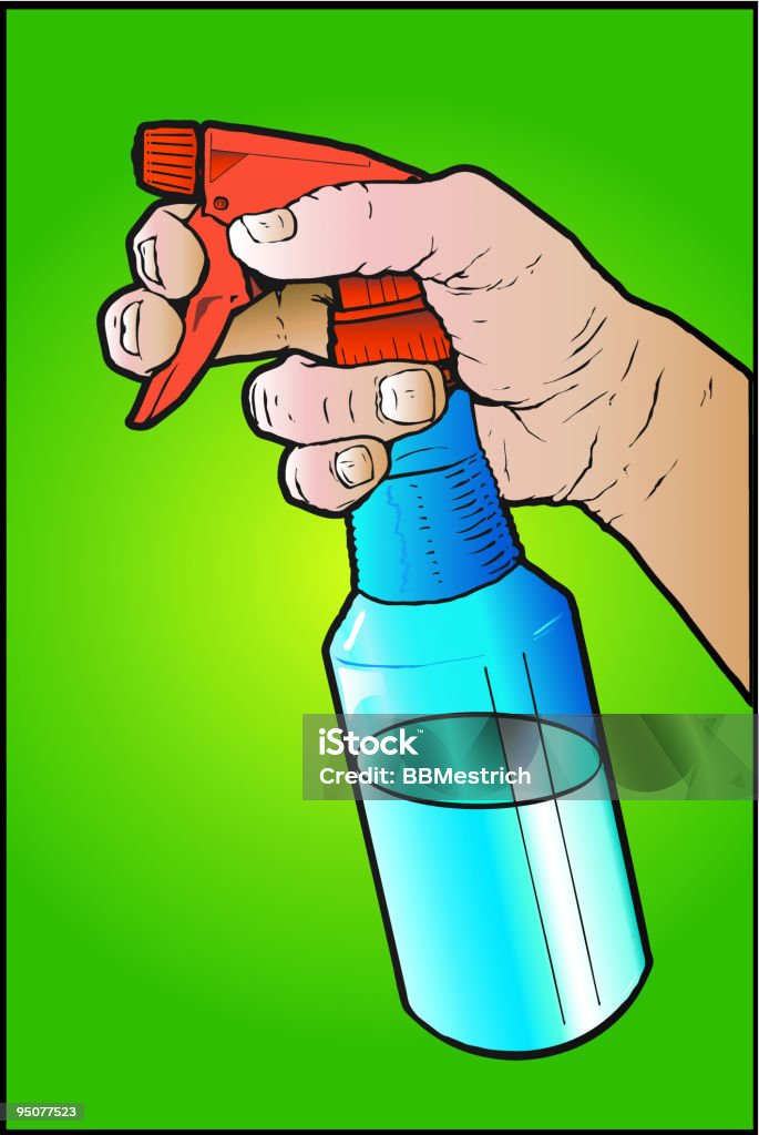 Hand Pulverization Hand Pulverize Stock Illustration - Download Image Now - Color Image ...