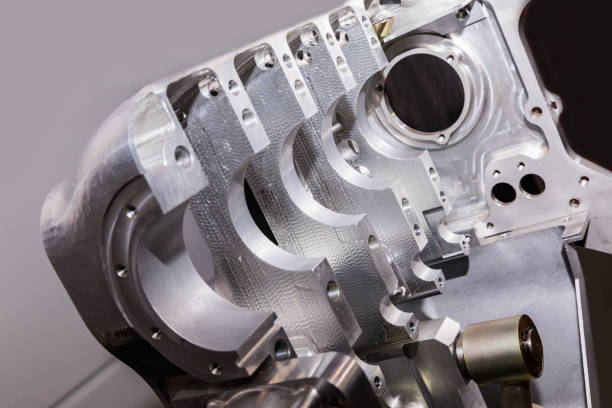 istock Aerial engine detail. View of the dismantled engine. 950775810