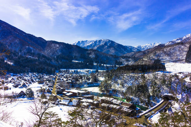 istock Shirakawa-Go old village 950784314