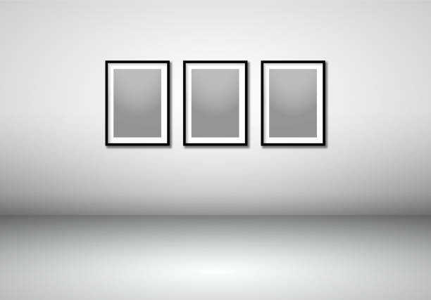 istock Blank vintage picture frame isolated on white background 950787188