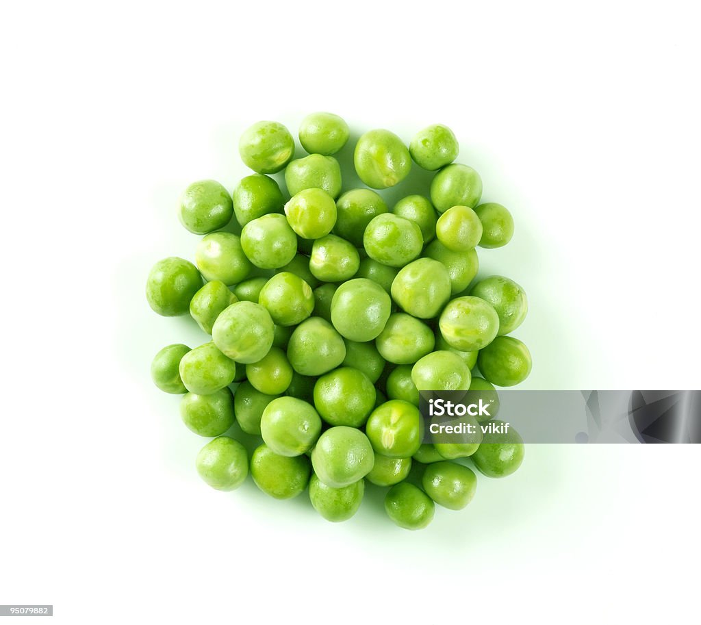Green peas  Close-up Stock Photo