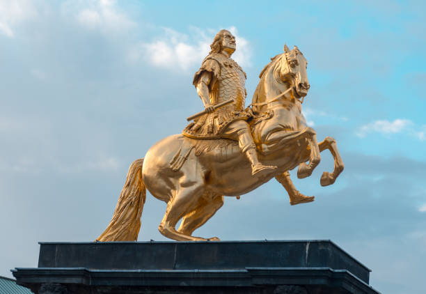istock Golden Rider, Dresden (germany) 950800884