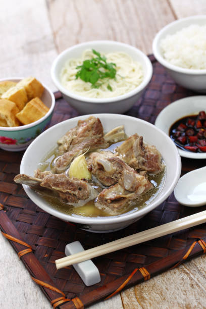 istock singare bak kut teh, spicy pork rib soup 950811536