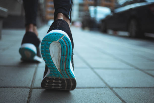 istock Close up shot of runner's shoes 950812502